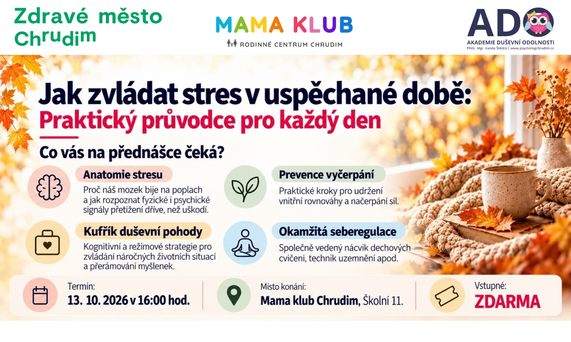 Jak zvládat stres v uspěchané době